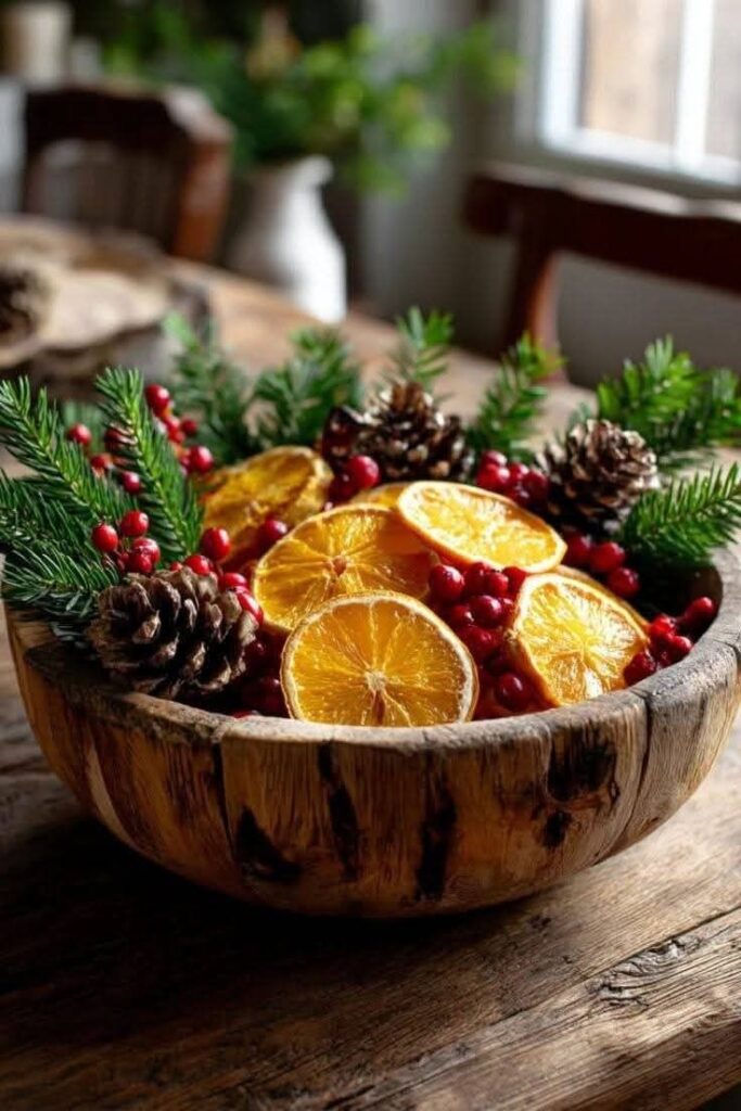 rustic-wooden-bowl-with-dried-oranges-and-pinecones