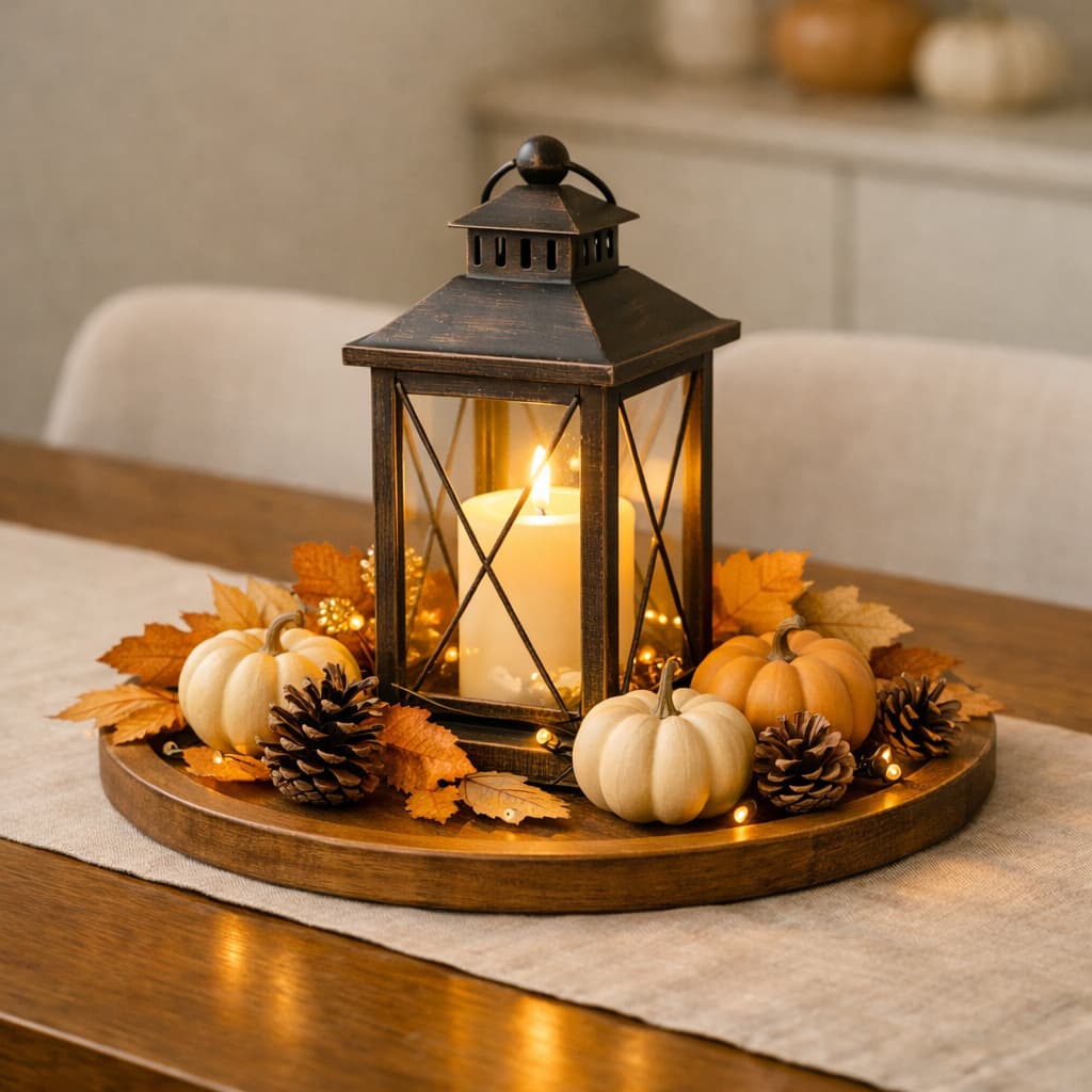 rustic-lantern-fall-centerpiece-with-candle-mini-pumpkins-pinecones-and-autumn-leaves