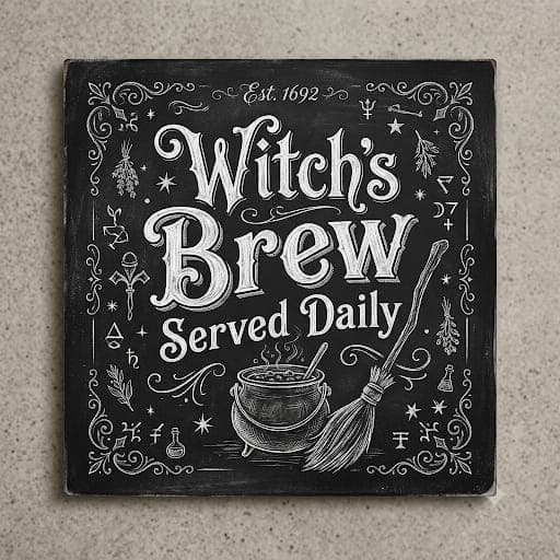 witch-kitchen-chalkboard-sign-with-cauldron