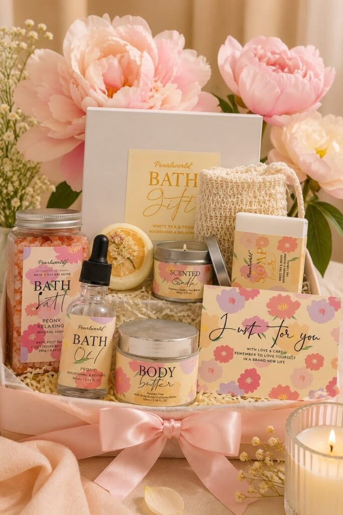 pampering-bath-and-body-gift-set-box-with-bath-salts-body-butter-and-scented-candle