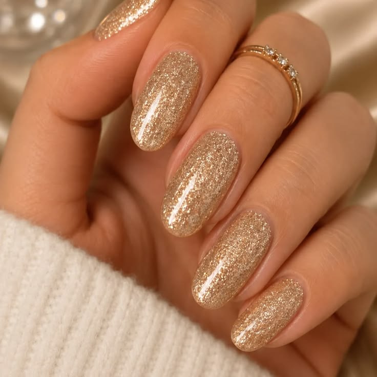 full-coverage-champagne-gold-glitter-almond-nails-with-high-shine-finish-for-wedding-nails-for-brides