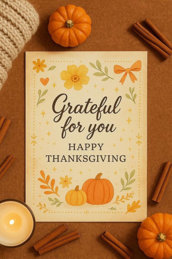 soft-floral-thanksgiving-card-with-grateful-for-you-text-yellow-flowers-and-pumpkins