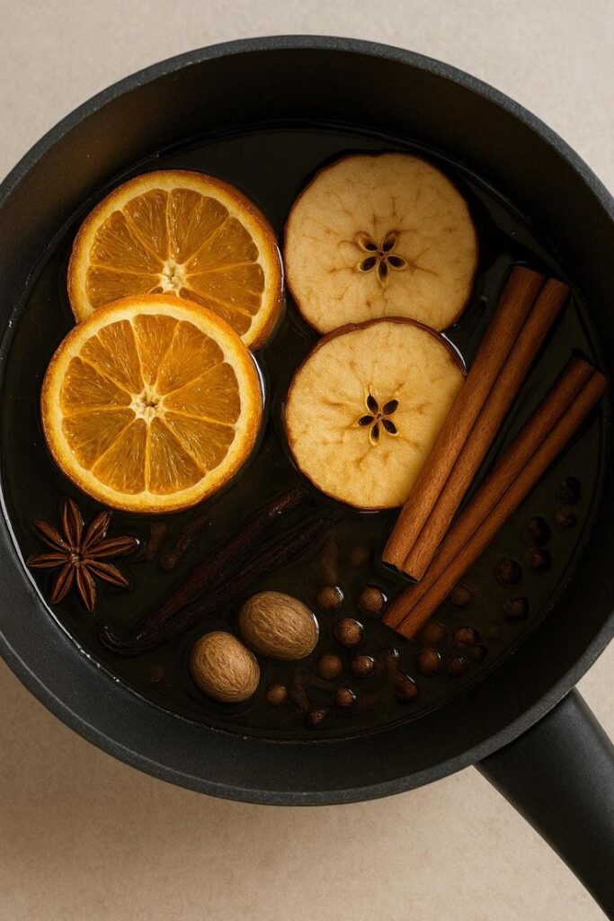 simmer-pot-with-dried-orange-slices-apple-rings-cinnamon-sticks-star-anise