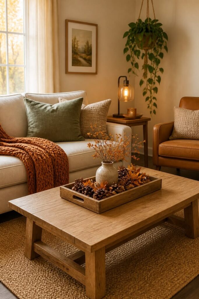 coffee-table-wooden-tray-filled-with-pinecones-autumn-leaves-and-dried-sprigs