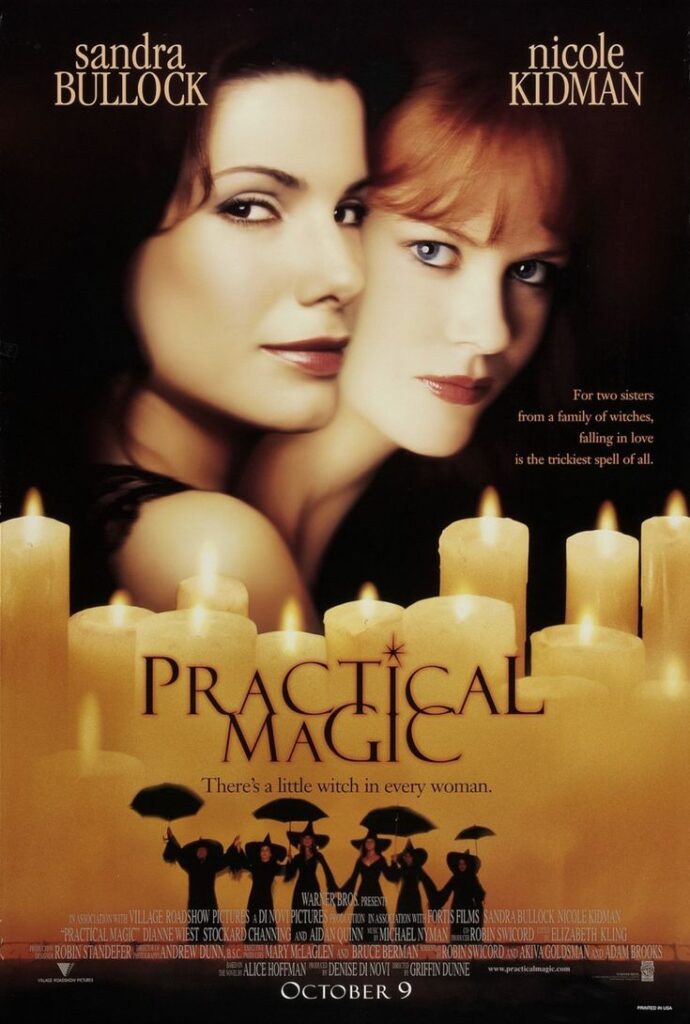 practical-magic-movie-poster-featuring-sandra-bullock-and-nicole-kidman 